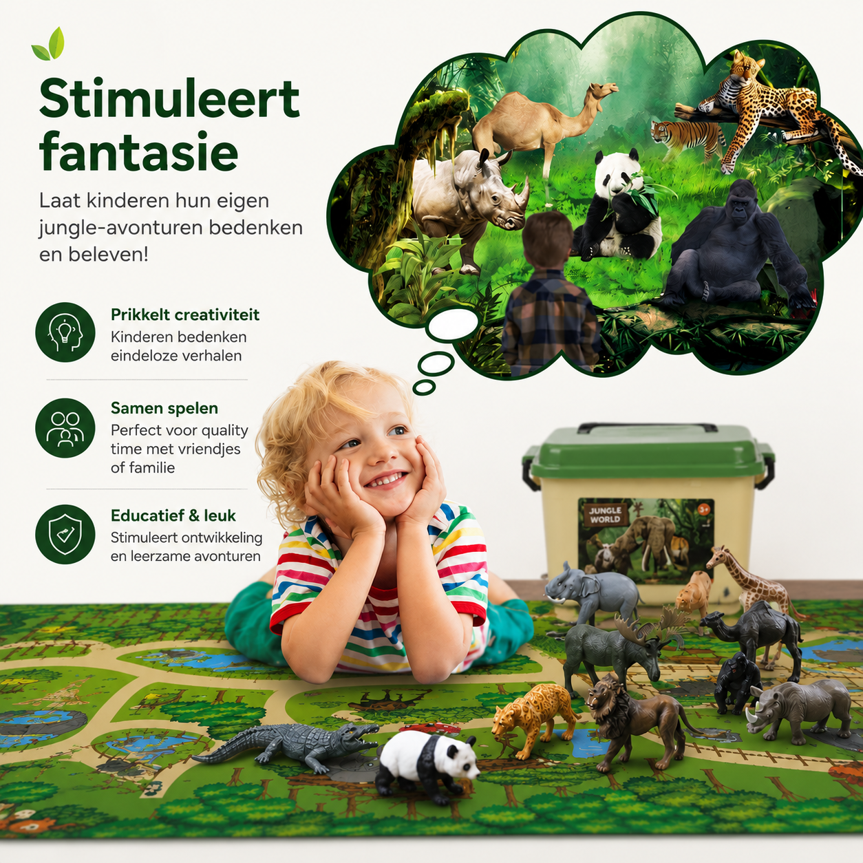 JunglePlay™ Avonturenmat Voor Kinderen