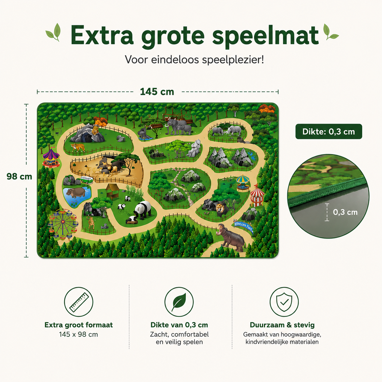 JunglePlay™ Avonturenmat Voor Kinderen
