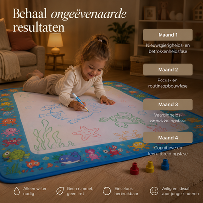 AquaDoodle™ Magische Watertekenmat | Tekenen Zonder Rommel