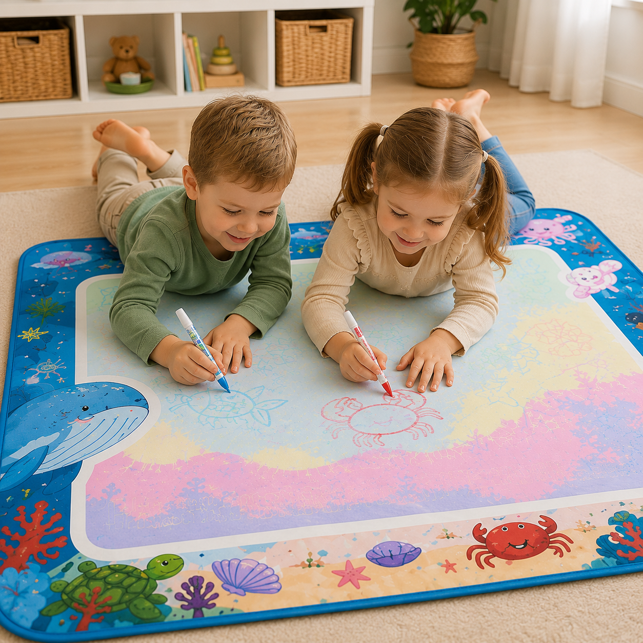 AquaDoodle™ Magische Watertekenmat | Tekenen Zonder Rommel