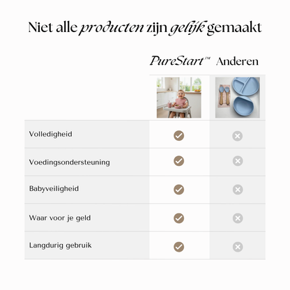 PureStart™ Siliconen Baby Essentials Set (14-delig)