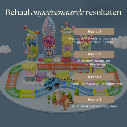 GearJoy™ Montessori Draaiende Tandwiel Bouwset