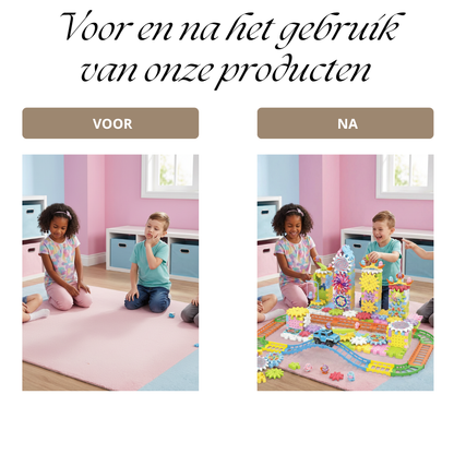 GearJoy™ Montessori Draaiende Tandwiel Bouwset