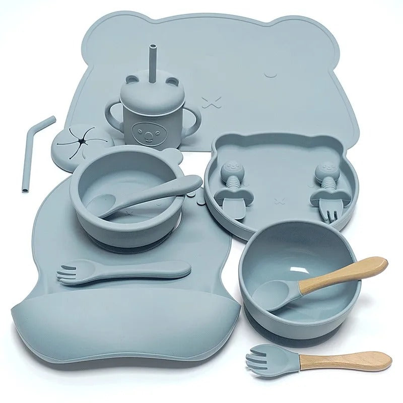 PureStart™ Siliconen Baby Essentials Set (14-delig)