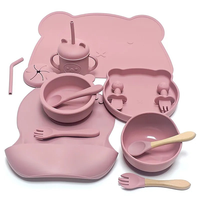 PureStart™ Siliconen Baby Essentials Set (14-delig)