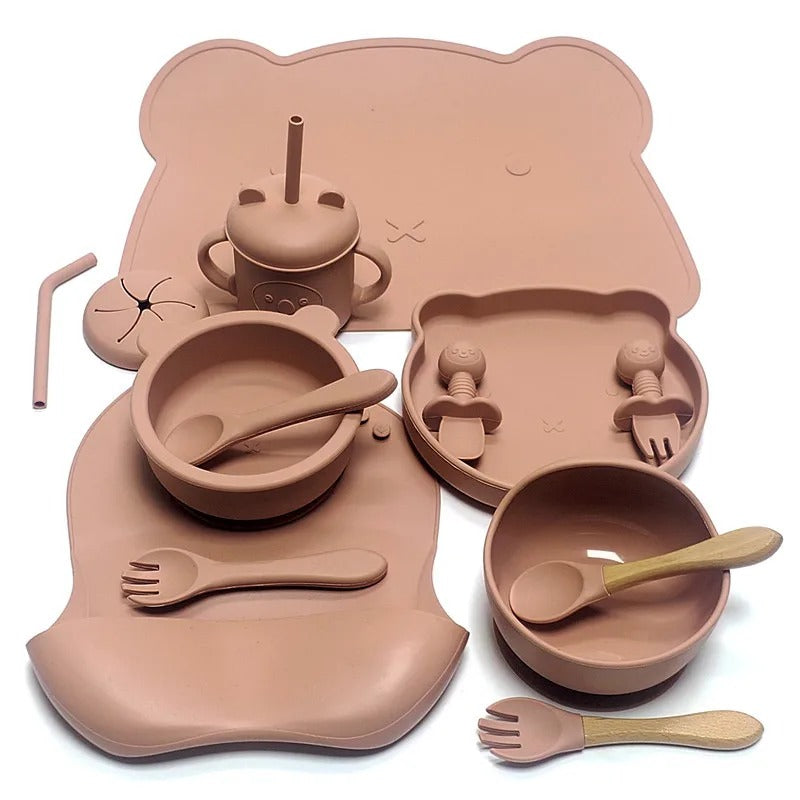PureStart™ Siliconen Baby Essentials Set (14-delig)