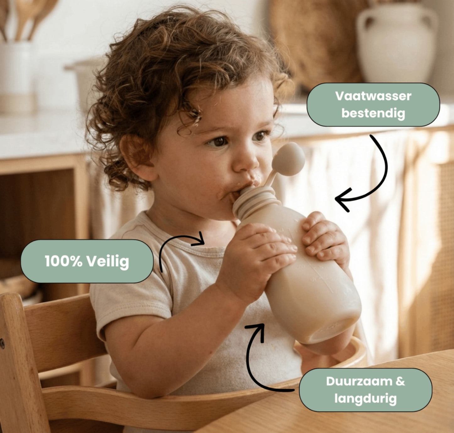 PureStart™ Siliconen Baby Essentials Set (14-delig)