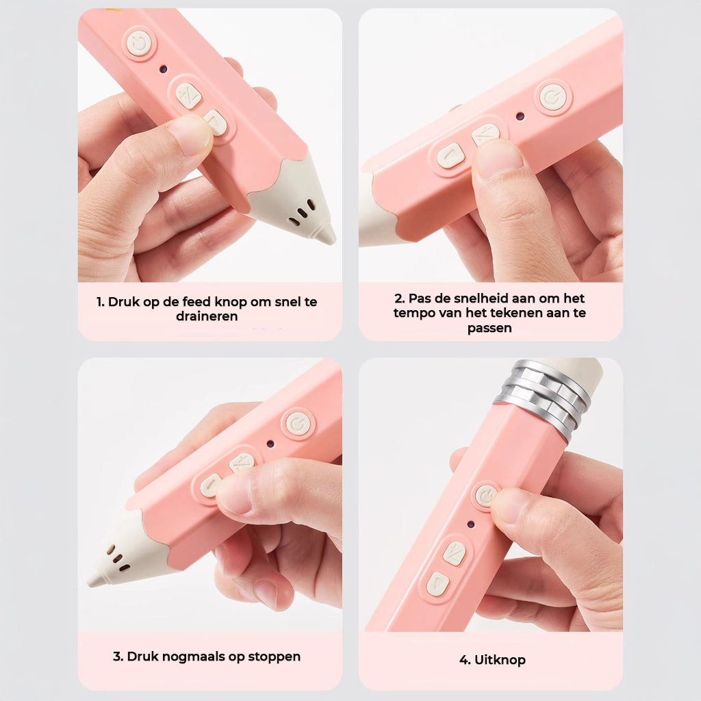 CreatoPen™ 3D Tekenpen – Breng Fantasie Tot Leven